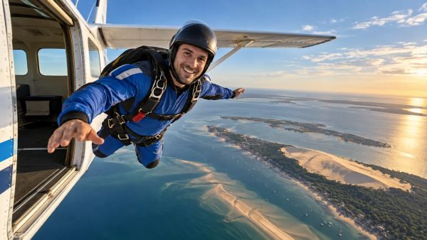 Top 5 raisons de vivre l'expérience d'un saut en parachute